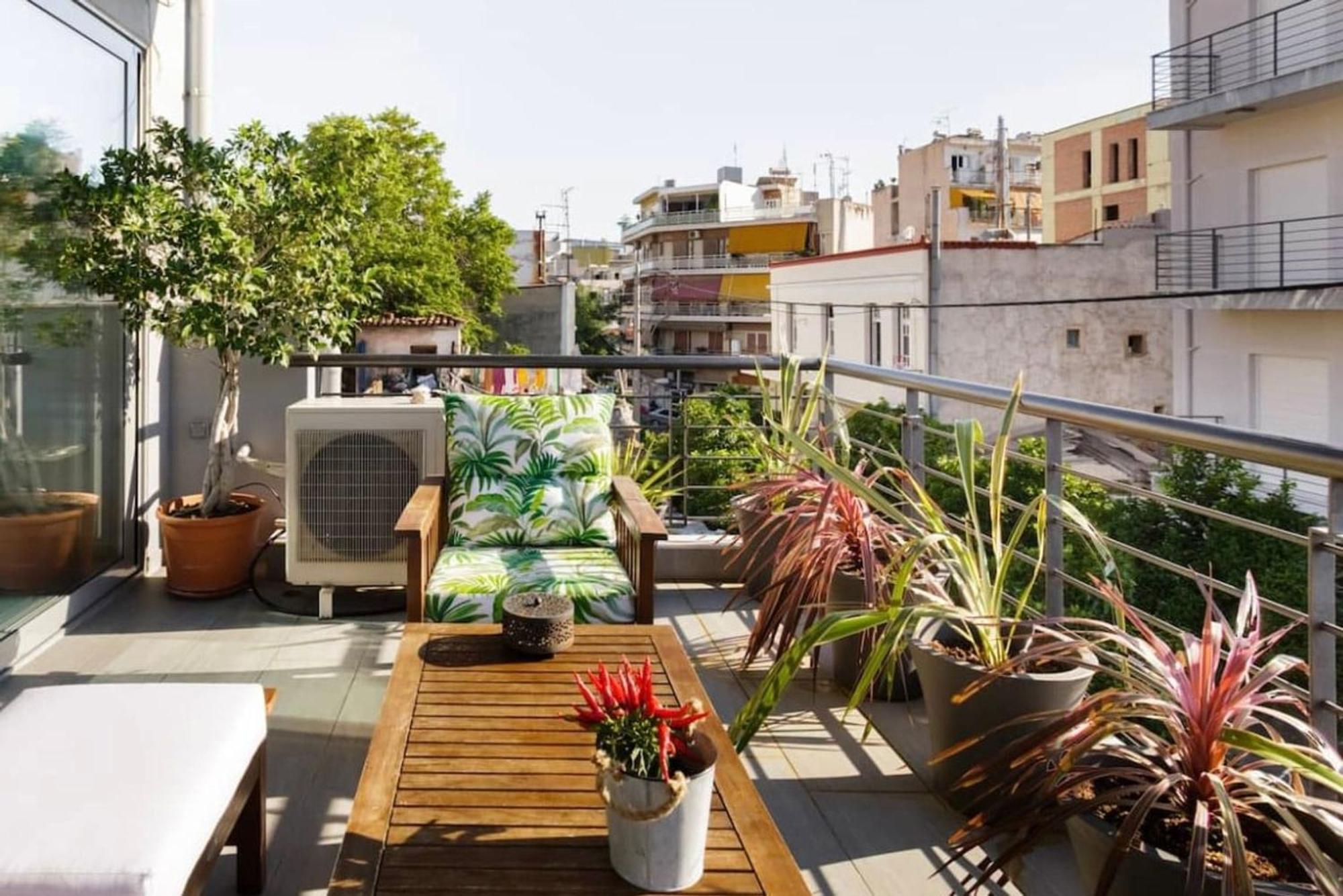 Stylish Boutique Loft With Private Balcony Apartamento Atenas Exterior foto