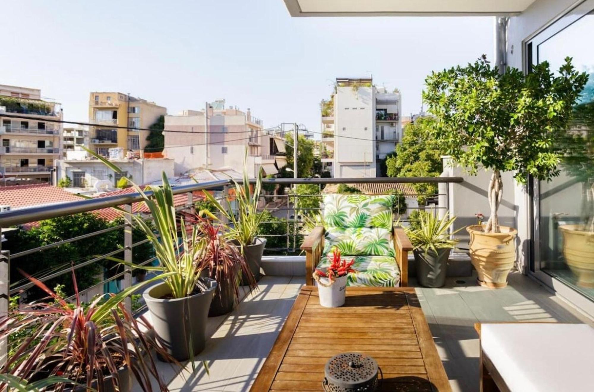 Stylish Boutique Loft With Private Balcony Apartamento Atenas Exterior foto