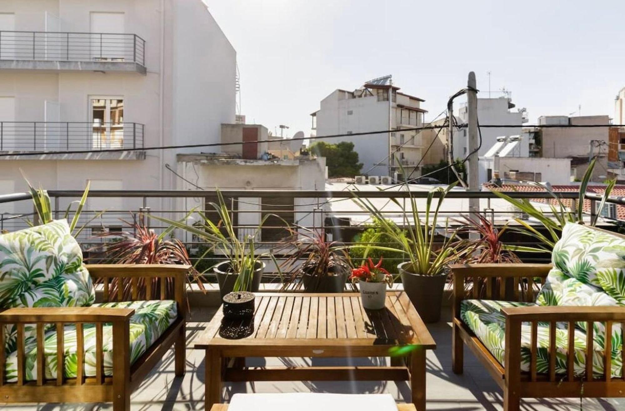 Stylish Boutique Loft With Private Balcony Apartamento Atenas Exterior foto