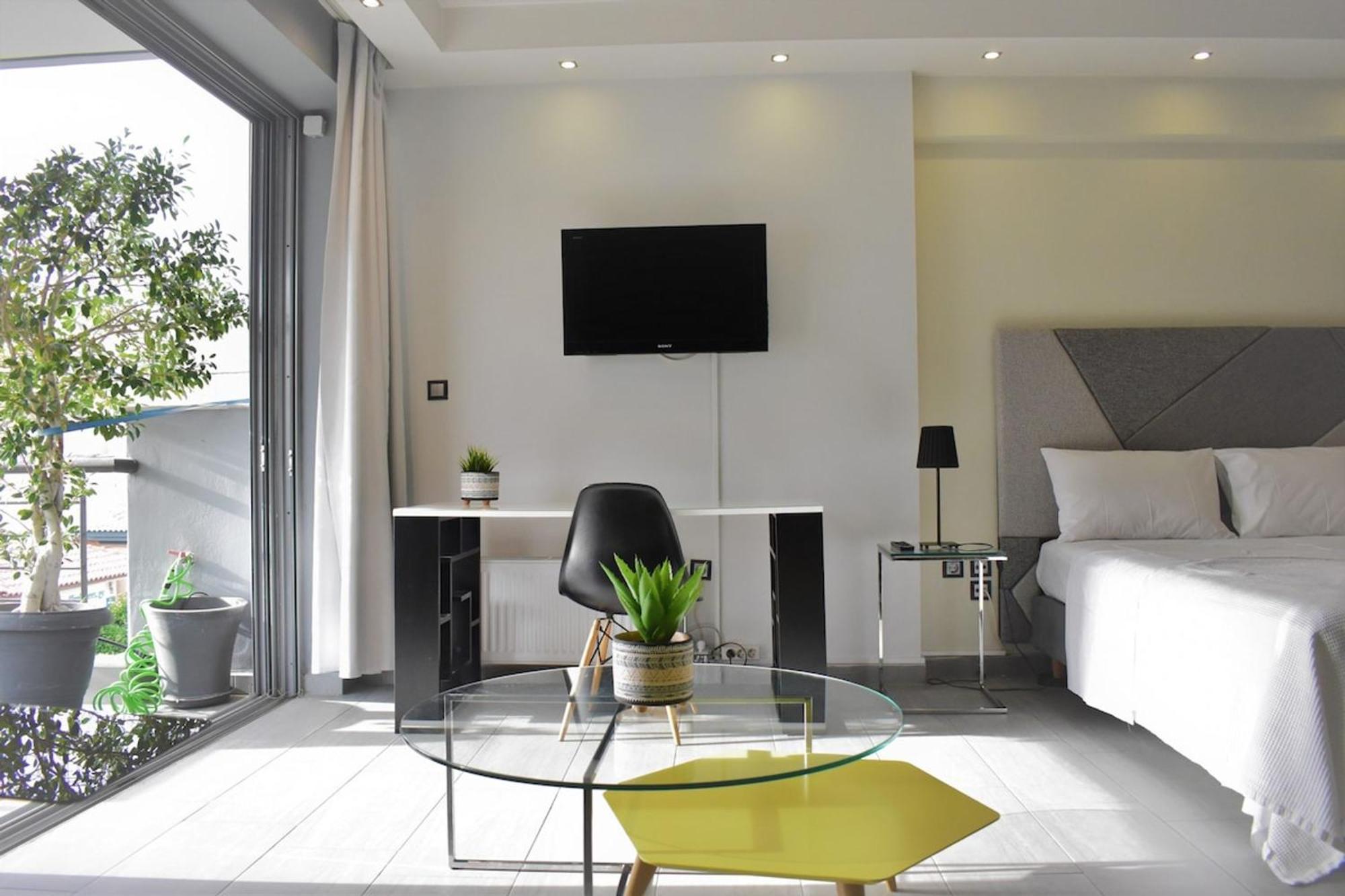 Stylish Boutique Loft With Private Balcony Apartamento Atenas Exterior foto